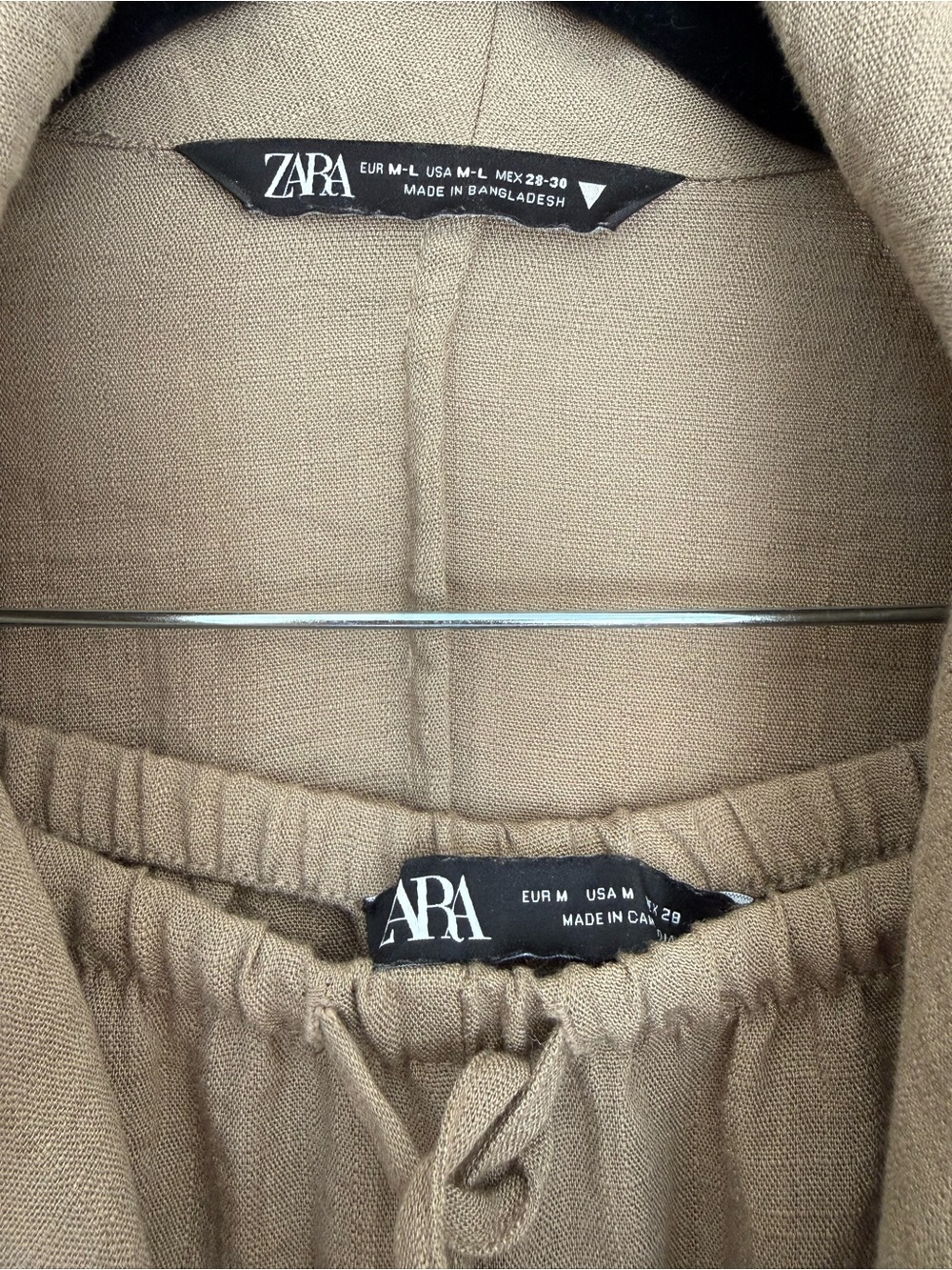 Zara Linen Kimono Set Size M-L - Picture 8 of 10